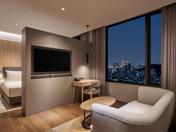 Hilton Garden Inn Seoul Gangnam : photo 1 de la chambre chambre lit king-size deluxe