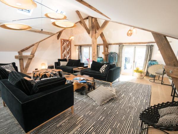 Superbe Penthouse 3 Chambres Hammam Terrasse - Saint Germain : photo 5 de la chambre penthouse