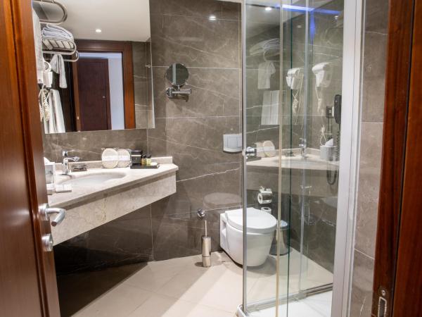 Grand Aras Hotel & Suites : photo 6 de la chambre chambre lit queen-size avec balcon