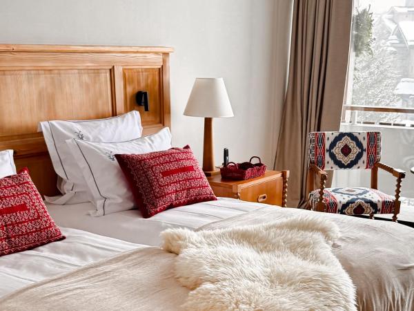 Alpes Hôtel du Pralong : photo 3 de la chambre chambre double ou lits jumeaux de luxe avec vue sur les ¨pistes 