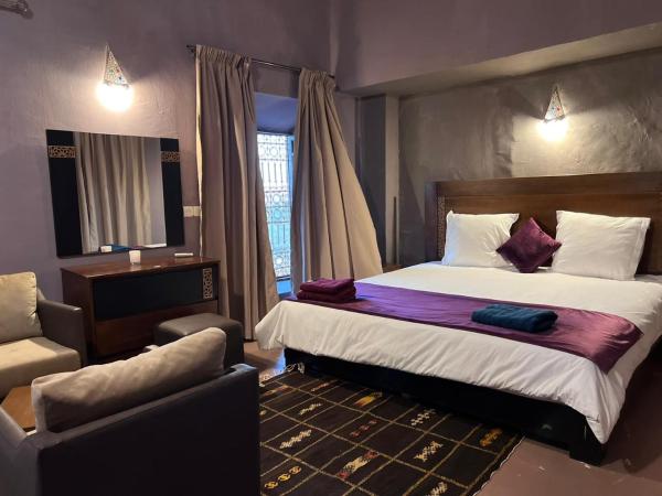 Kasbah de Tifoultoute : photo 6 de la chambre chambre lit queen-size deluxe