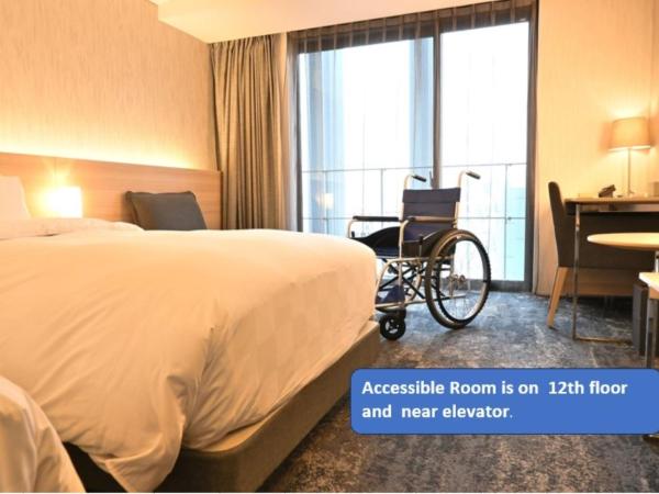 Hotel Royal Classic Osaka : photo 5 de la chambre chambre lits jumeaux pour personnes à mobilité réduite
