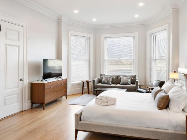 Charlesgate Suites : photo 7 de la chambre studio lit king-size deluxe