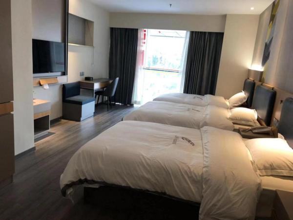 JUNYI Hotel Nanjing Olympic Sports Center : photo 4 de la chambre chambre lits jumeaux select