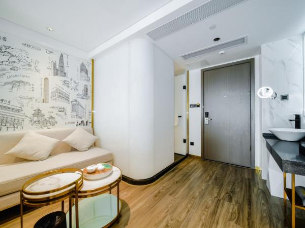 Pengke Boutique Hotel - Sungang Sunway Station : photo 7 de la chambre chambre deluxe double ou lits jumeaux