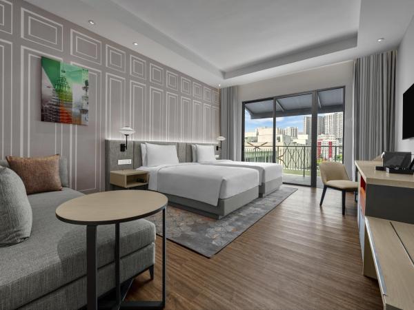 Hyatt Place Kuala Lumpur Bukit Jalil : photo 3 de la chambre chambre lits jumeaux avec balcon