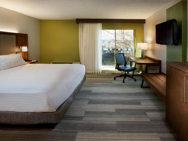 Holiday Inn Express Nashville Airport, an IHG Hotel : photo 9 de la chambre chambre lit king-size avec balcon