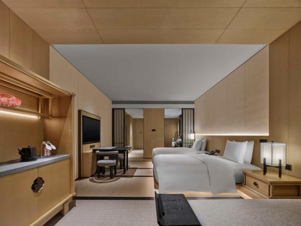 Hilton Nanjing Niushoushan : photo 2 de la chambre chambre lits jumeaux