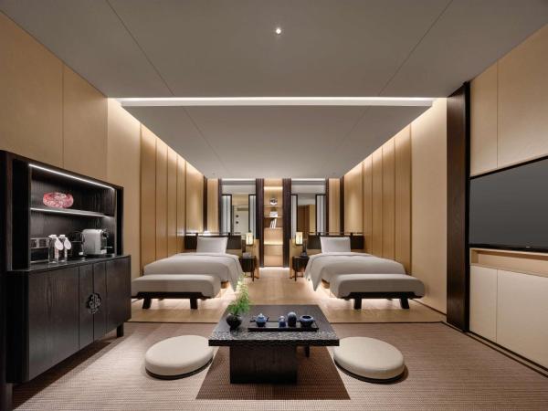 Hilton Nanjing Niushoushan : photo 2 de la chambre chambre lits jumeaux premium