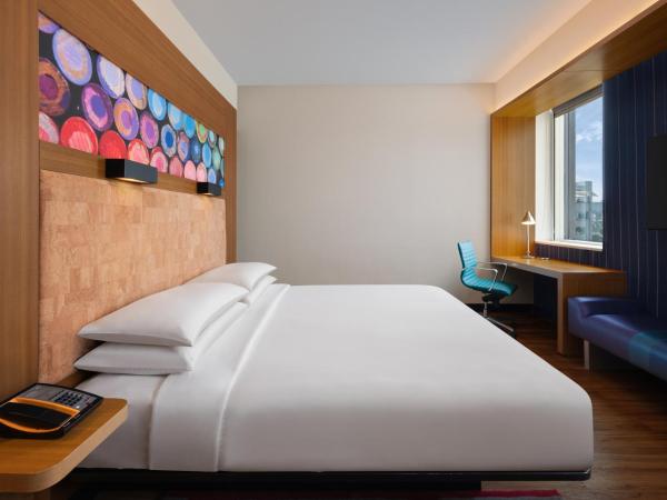 Aloft Bengaluru Outer Ring Road : photo 2 de la chambre guest room, 1 king, city view
