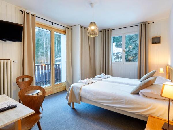 Hôtel Eliova l'Eau Vive : photo 2 de la chambre chambre lits jumeaux