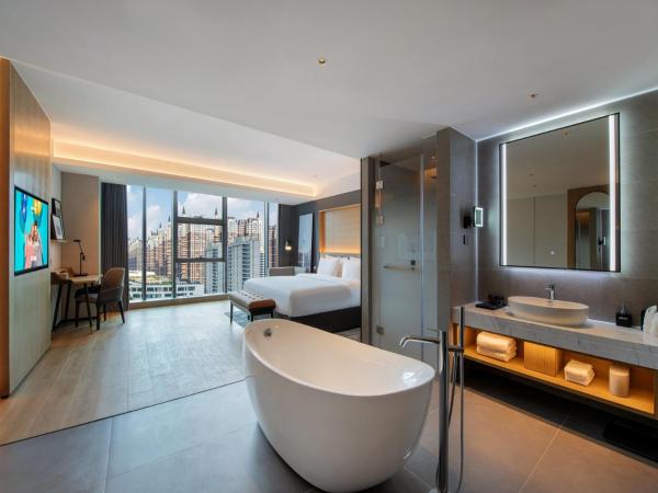 Park Inn by Radisson Chengdu Sihe Metro Station Xinchuan : photo 2 de la chambre chambre double avec vue