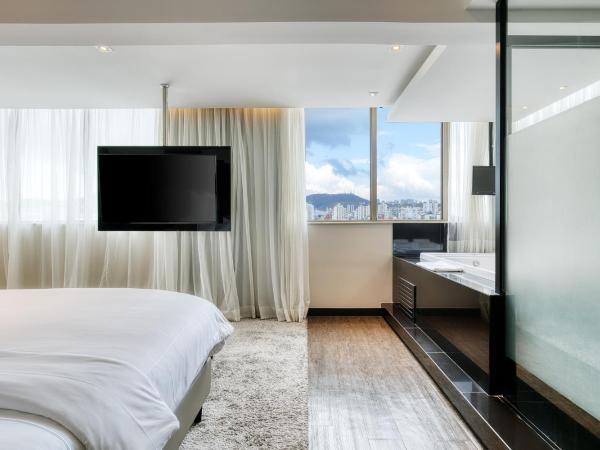 Mercure Belo Horizonte Lourdes : photo 2 de la chambre suite exécutive - un lit double
