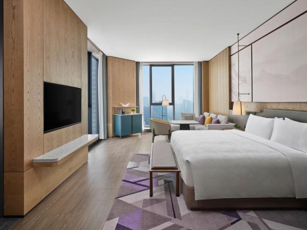 JW Marriott Hotel Xi'an Southwest : photo 5 de la chambre studio lit king-size - vue sur ville