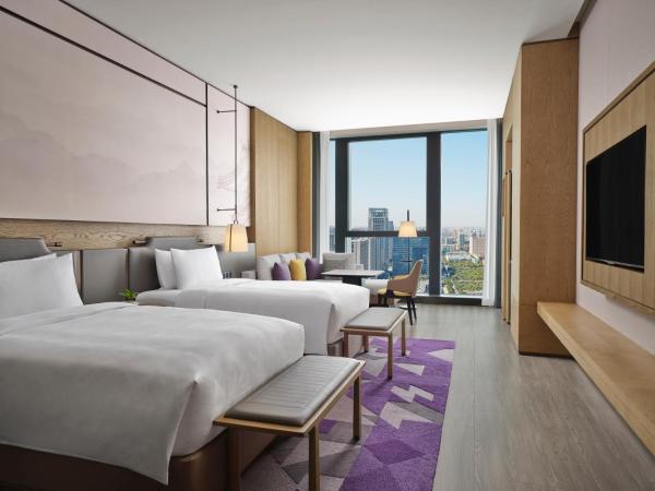 JW Marriott Hotel Xi'an Southwest : photo 2 de la chambre chambre lits jumeaux deluxe - vue sur ville