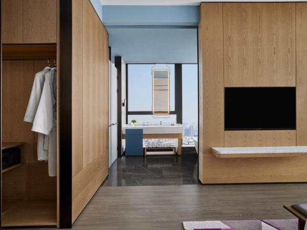 JW Marriott Hotel Xi'an Southwest : photo 1 de la chambre studio lit king-size - vue sur ville