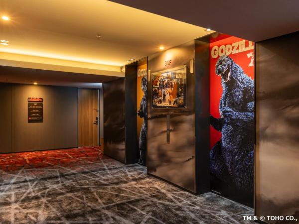 Hotel Gracery Shinjuku : photo 1 de la chambre hébergement double standard au dernier Étage (Étage godzilla)