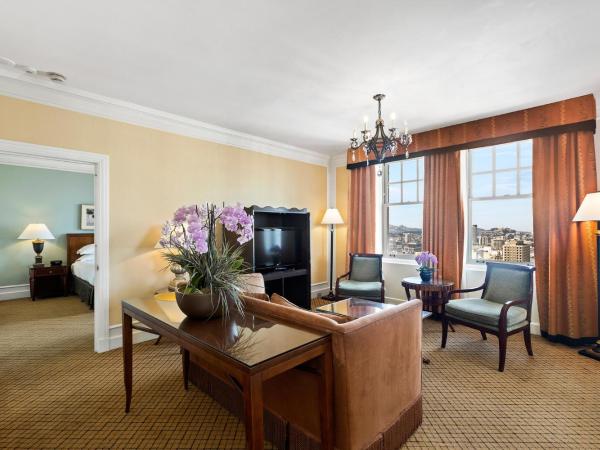 InterContinental Mark Hopkins San Francisco, an IHG Hotel : photo 7 de la chambre suite lit king-size deluxe avec terrasse