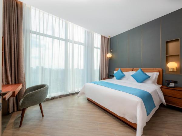 Sha Zhi Ye Serviced Apartment Hotel - Houjie Wanda Plaza Liaoxia Subway Station : photo 3 de la chambre suite 2 chambres