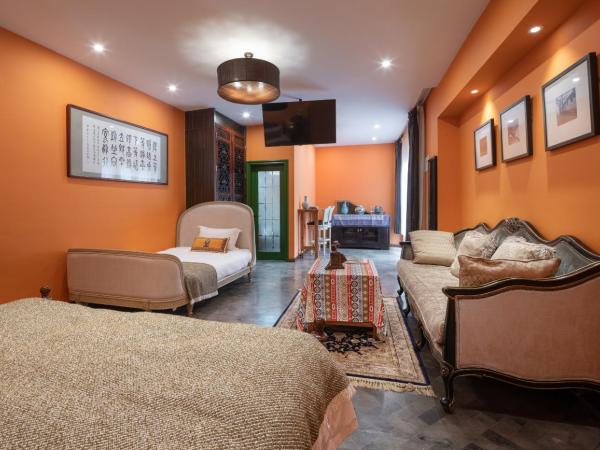 Hotel Cote Cour Beijing : photo 3 de la chambre chambre familiale avec baignoire