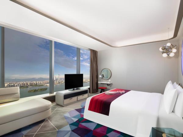 W Suzhou - Jinji Lake : photo 1 de la chambre chambre lit king-size mega - vue sur lac jinji