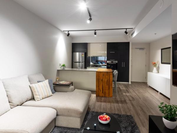 Arena Apartments by CLLIX : photo 5 de la chambre appartement 1 chambre avec cour