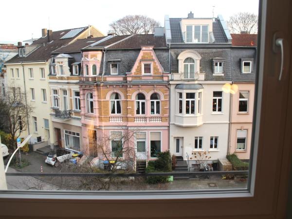 Hotel Mozart Bonn : photo 4 de la chambre chambre simple avec toilettes communes