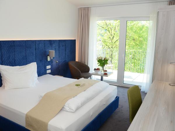 Green Business Hotel am Mühlengrund Graz : photo 1 de la chambre chambre simple - vue sur parc