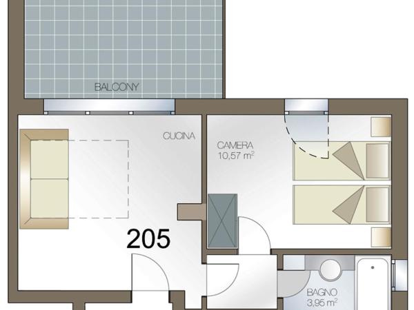 Regal Residence : photo 6 de la chambre appartement 2 chambres (2 adultes)