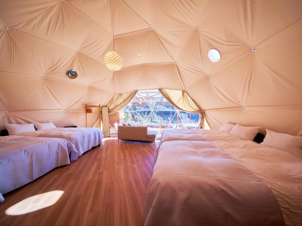 Glamping Resort GLANSO NAGASAKI : photo 5 de la chambre ocean suite dome with private bathroom (tatoos not allowed at shared bathroom)