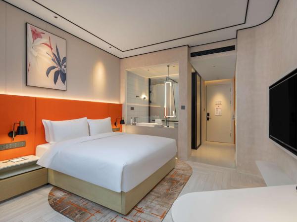 Hilton Garden Inn Nanjing Hexi Olympic Sports Center : photo 1 de la chambre chambre lit king-size