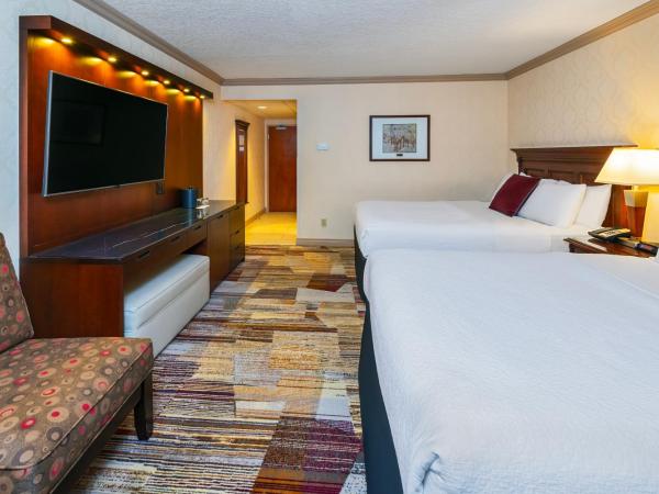 Royal Canadian Lodge : photo 3 de la chambre hébergement premier avec 2 lits queen-size et cheminée