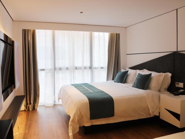 Pengke Boutique Hotel - Sungang Sunway Station : photo 5 de la chambre chambre double