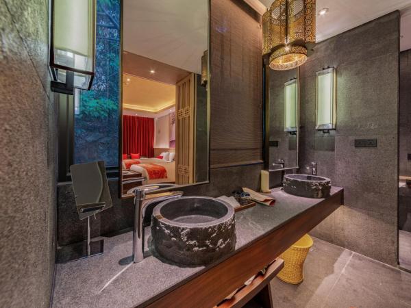 Shenzhen OCT Gankeng Ancient Town Phoenix Hakka Hotel : photo 6 de la chambre chambre lits jumeaux deluxe