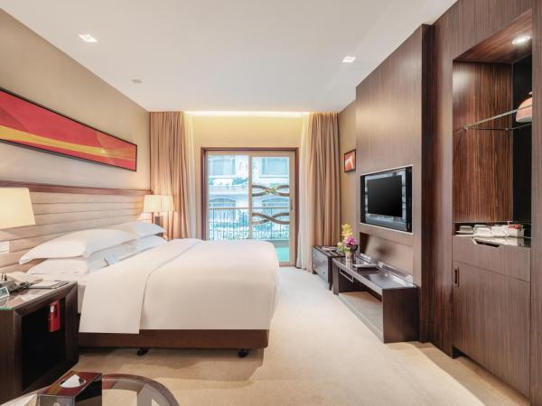 Shenzhen Sunshine Hotel, Luohu : photo 4 de la chambre chambre exécutive de luxe lit queen-size - prestation Étage club