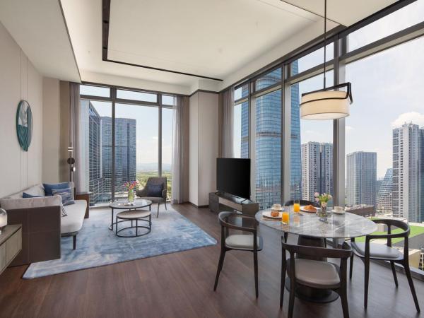 Marriott Executive Apartments Hangzhou : photo 1 de la chambre appartement 2 chambres avec 2 lits king-size