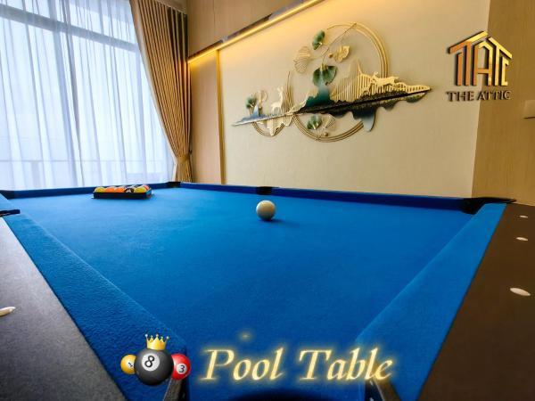 Attic Home Melaka Silverscape Residence & Jonker : photo 6 de la chambre seaview luxury penthouse - private karaoke room i pool table i ps5 i mahjong