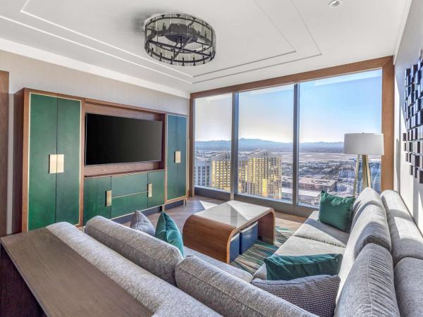 Hilton Club Elara Las Vegas : photo 2 de la chambre suite 1 chambre premium lit king-size avec canapé-lit