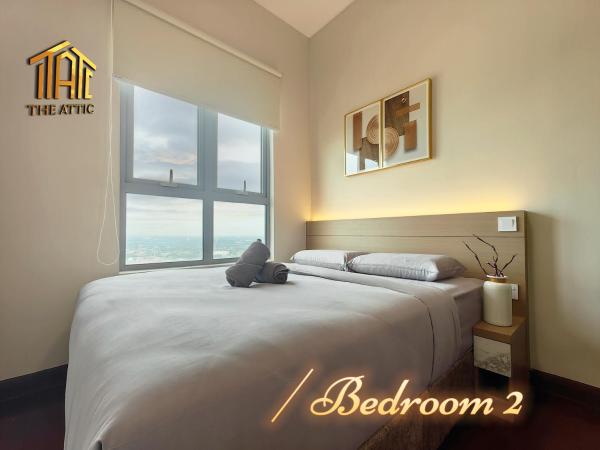 Attic Home Melaka Silverscape Residence & Jonker : photo 9 de la chambre dual key [2hall&4room] premium family suite (private bathtub and city view)