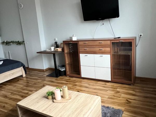 Gdynia Pokoje Blisko Morza i Centrum : photo 4 de la chambre grande chambre double 