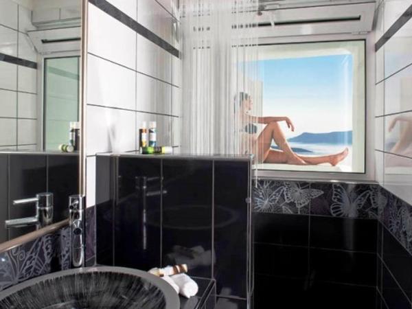 Asteras Villas : photo 5 de la chambre suite galatea avec jacuzzi - vue sur caldera