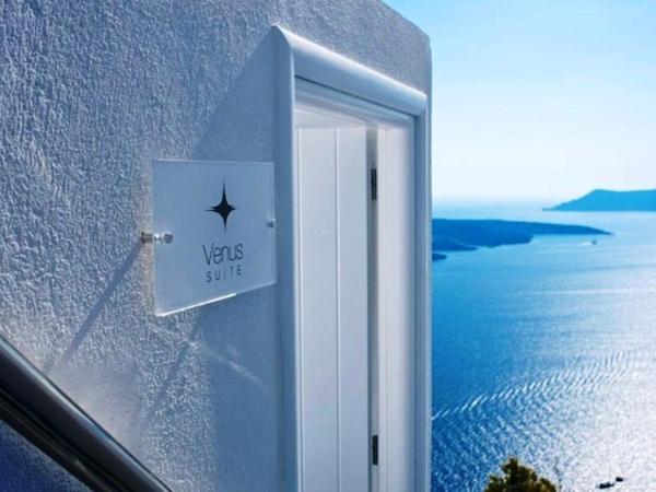 Asteras Villas : photo 6 de la chambre suite venus avec jacuzzi - vue sur caldera