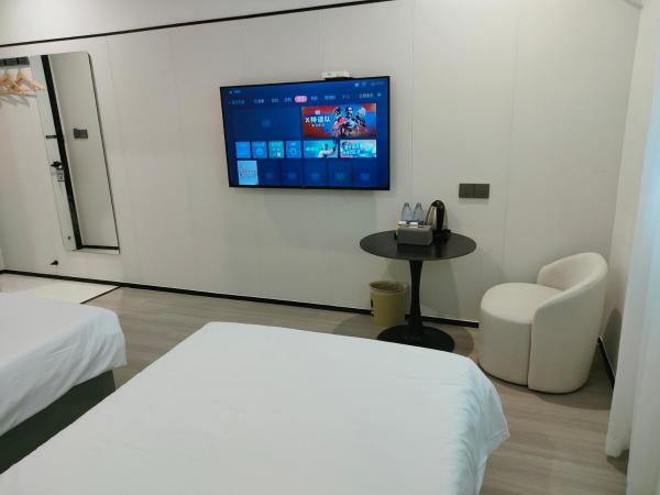 Shanghai Ange Hotel - Next to Longyang Road Subway Station, Near New Internatonal Expo Center : photo 4 de la chambre chambre lits jumeaux supérieure