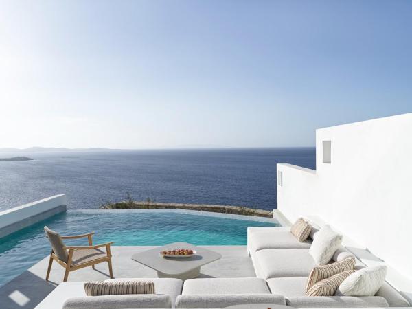 Deos Mykonos - A Myconian Collection Hotel : photo 2 de la chambre alpha one bedroom residence with private pool & sea view