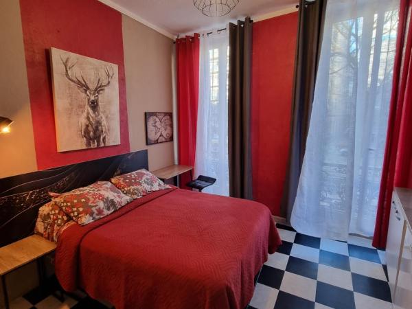 Hôtel des allées : photo 2 de la chambre chambre double avec salle de bains privative