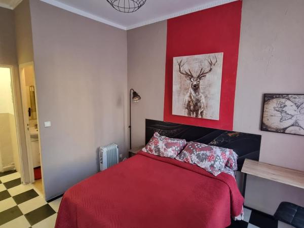 Hôtel des allées : photo 3 de la chambre chambre double avec salle de bains privative