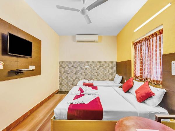 Season 4 Residences -Thiruvanmiyur Near Tidel park Apollo Proton cancer center and IIT Madras Research Park : photo 10 de la chambre chambre familiale deluxe