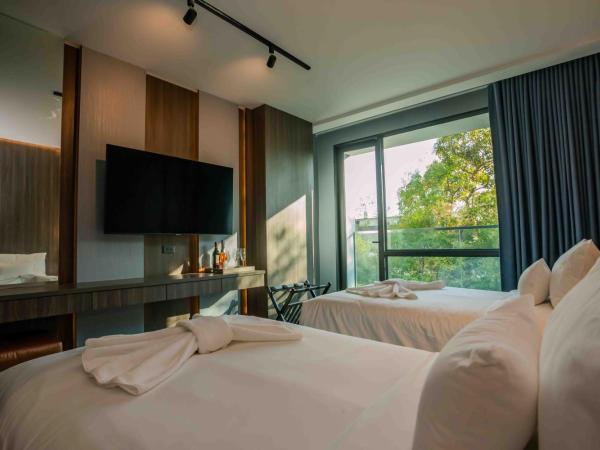 Mountain View@nimman12 Hotel & Resort : photo 6 de la chambre chambre lits jumeaux deluxe