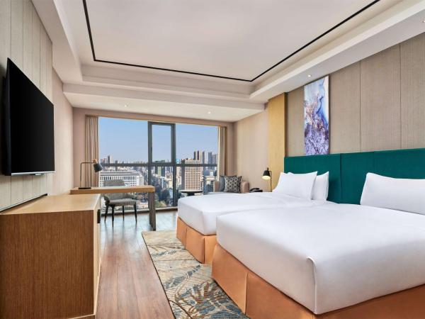 Hilton Garden Inn Wuhan Hankou : photo 2 de la chambre chambre lits jumeaux deluxe
