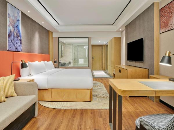 Hilton Garden Inn Wuhan Hankou : photo 4 de la chambre chambre lit king-size deluxe